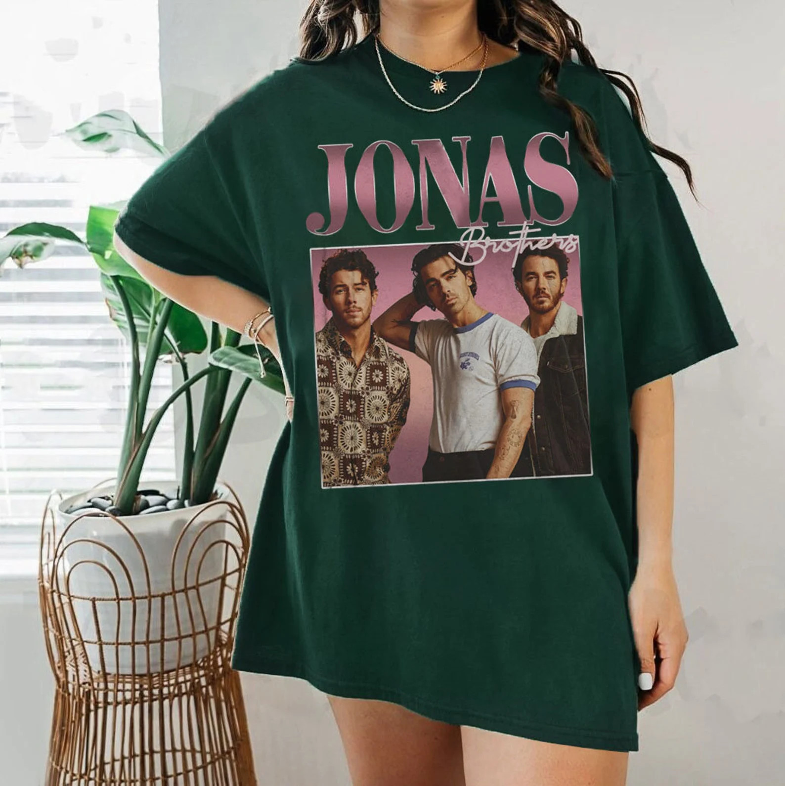 Jonas Brothers Vintage Tee Jonas Brothers Tour Shirt Concert - Etsy | Etsy (US)
