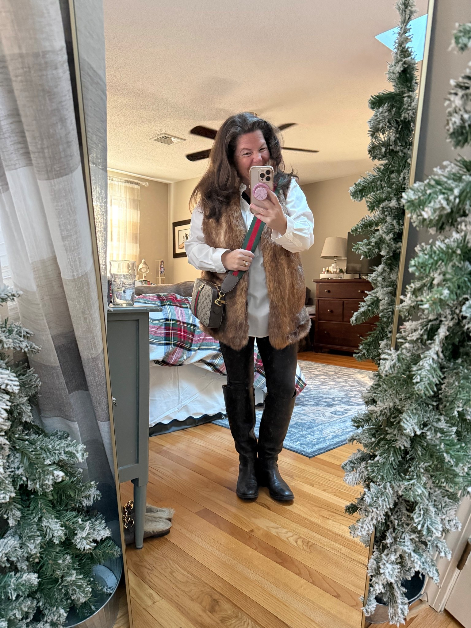 A day in the city when it’s -10 degrees outside. Not to worry- I had another 3 layers on top of this! 

#LTKMidsize #LTKOver40 #LTKootd