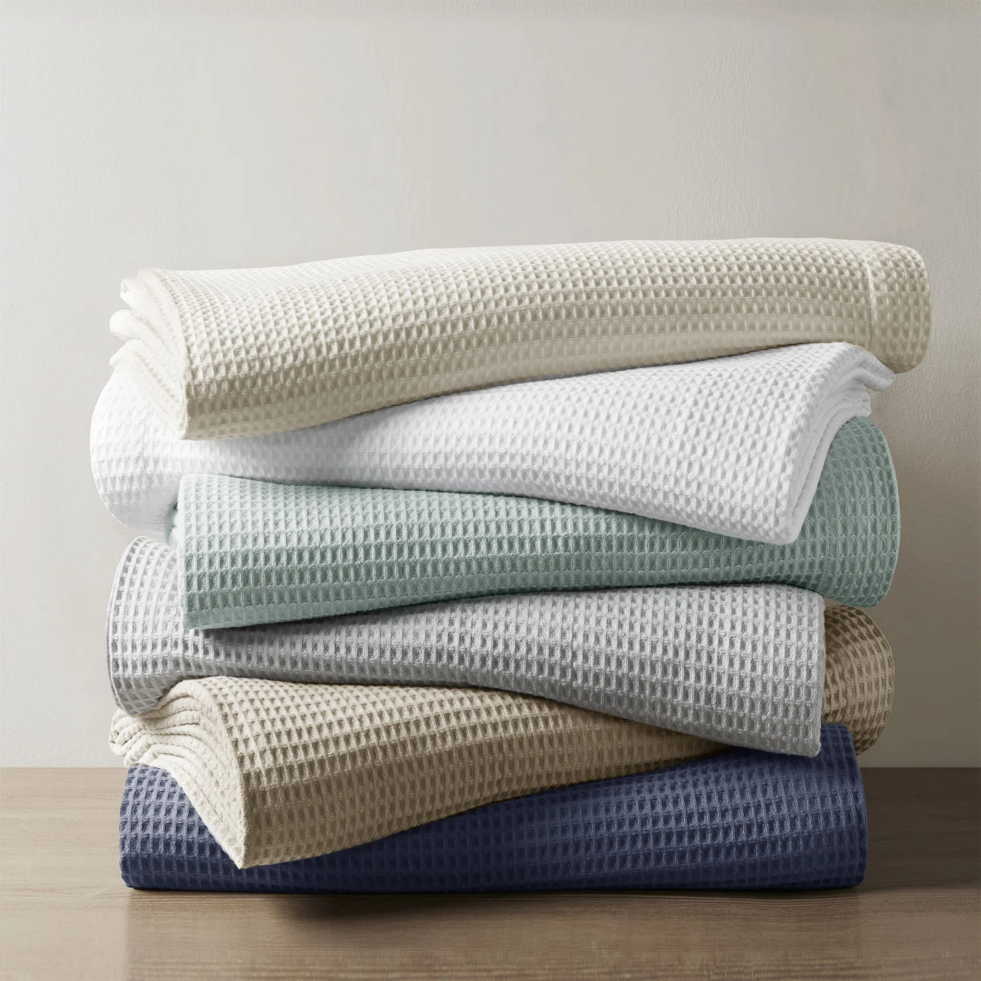 Beautyrest Waffle Weave Cotton Blanket & Reviews | Wayfair | Wayfair North America