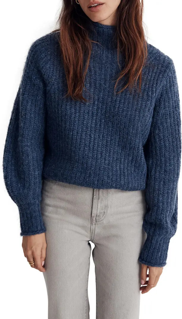 Madewell Loretto Funnel Neck Sweater | Nordstrom | Nordstrom
