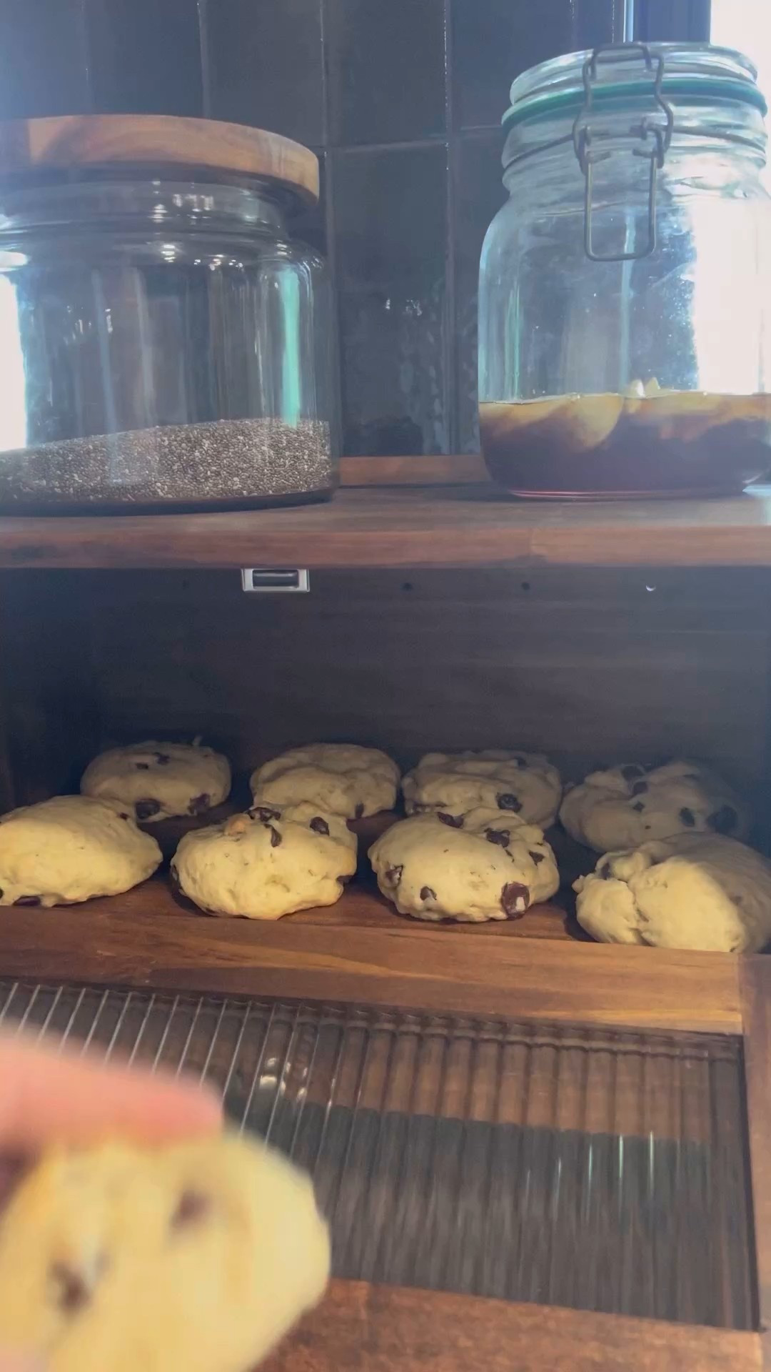 Cozy season means I’m getting my home cozy too! This bread box is the perfect touch for my sourdough baking! It’s so beautiful + it was super easy to assemble! Use code CORRINEMONIQUE for 20% off my bracelets! 

#LTKHome #LTKFindsUnder100 #LTKSeasonal