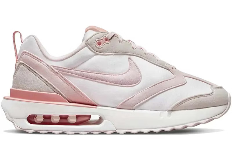 Nike Air Max Dawn Pink (Women's) Sneakers in Summit White/Atmosphere/Fossil Stone | StockX
