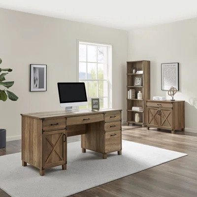 Nguyen 1 Piece Rectangular Computer Desk Office Set | Wayfair North America