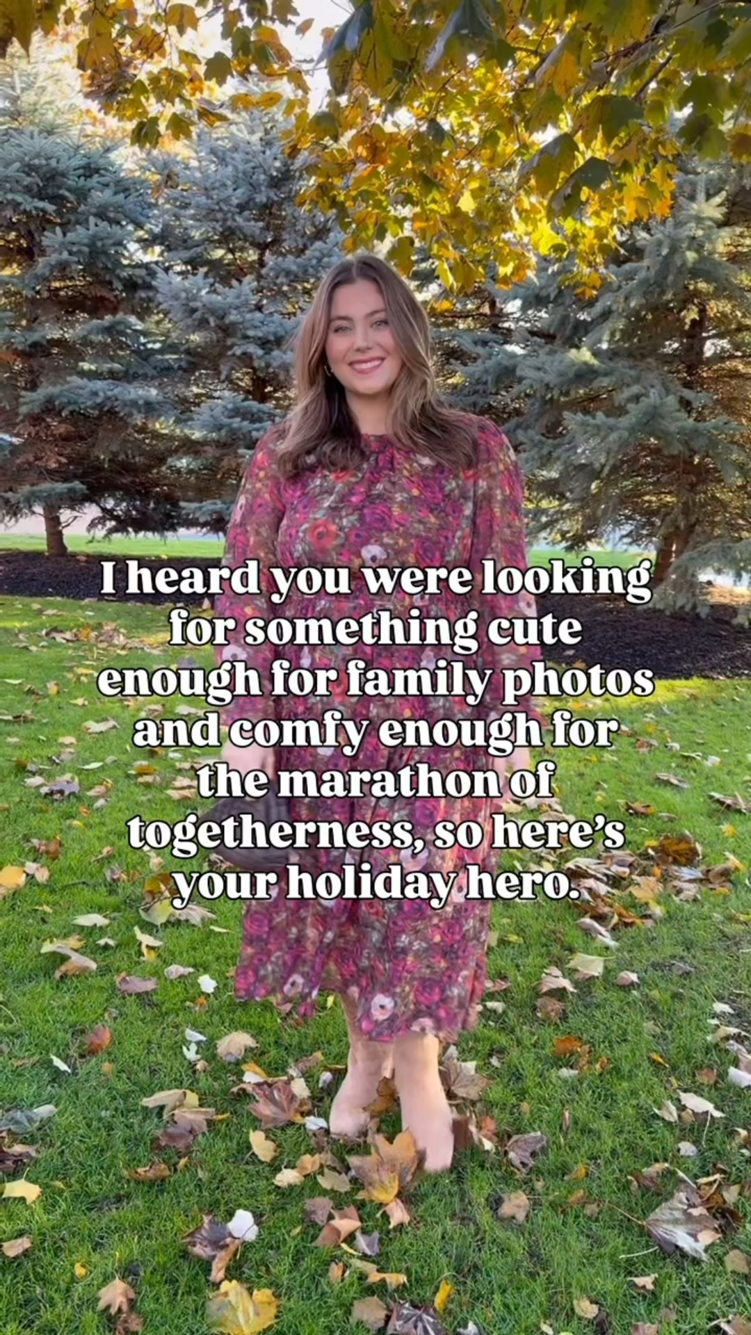 Holiday outfit inspo - bump friendly, non-maternity. Wearing size XXL in dress & cropped trench. 

#LTKFindsUnder100 #LTKMidsize #LTKHoliday