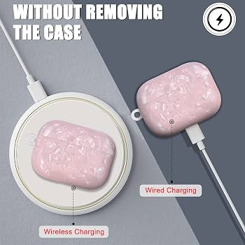 Glitter Design Case for Airpod Pro 2nd Generation 2022 with Pearl Wrist Keychain,Colorful Sparkle... | Amazon (CA)