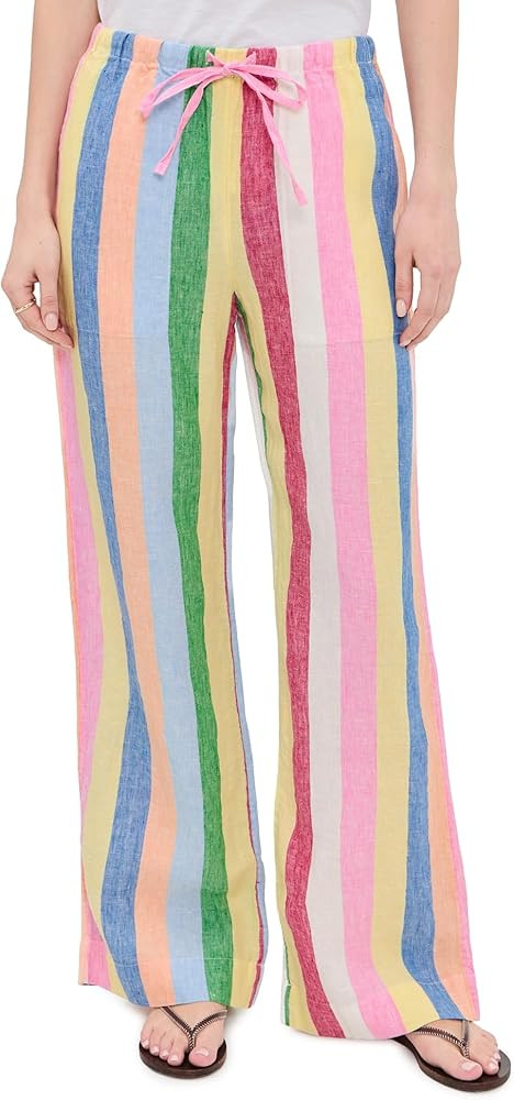 Faherty Women's Laidback Linen Pants | Amazon (US)