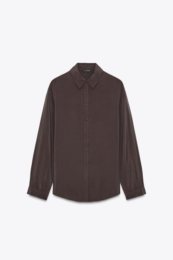SOFT TOUCH FLOWY SHIRT | Zara US
