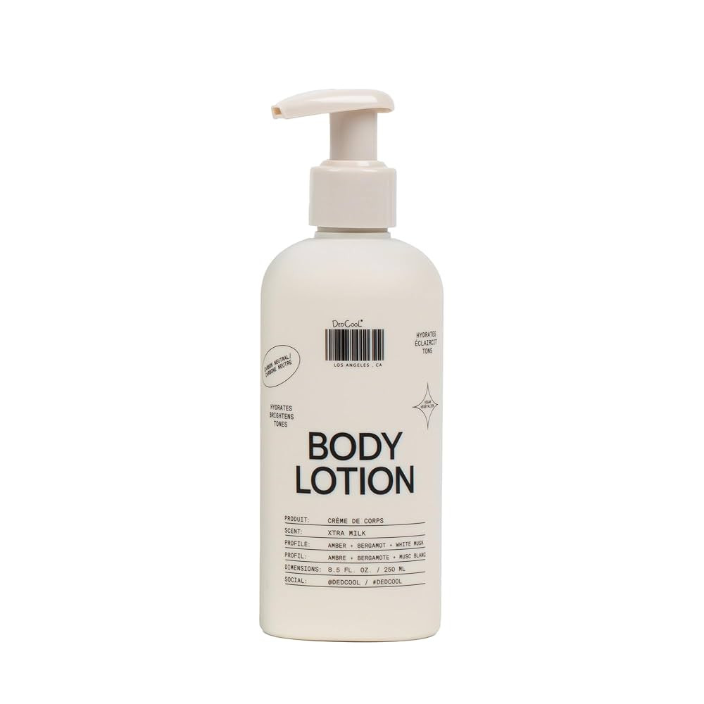 DedCool Body Lotion | Xtra Milk | Deeply Hydrating Lightweight Formula with Ceramides, Snow Mushr... | Amazon (US)