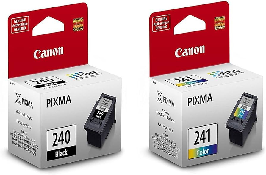 Canon Pixma PG-240 Black & CL-241 Color Ink Cartridges | Amazon (US)