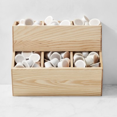 Hold Everything Ashwood Coffee Capsule Holder, Large | Williams Sonoma | Williams-Sonoma