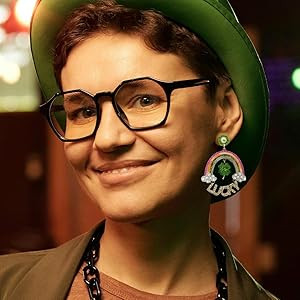 Madison Tyler St.Patrick's Day Dangle Earrings for Women | Fun Green Clover Earrings | Rainbow Lu... | Amazon (US)