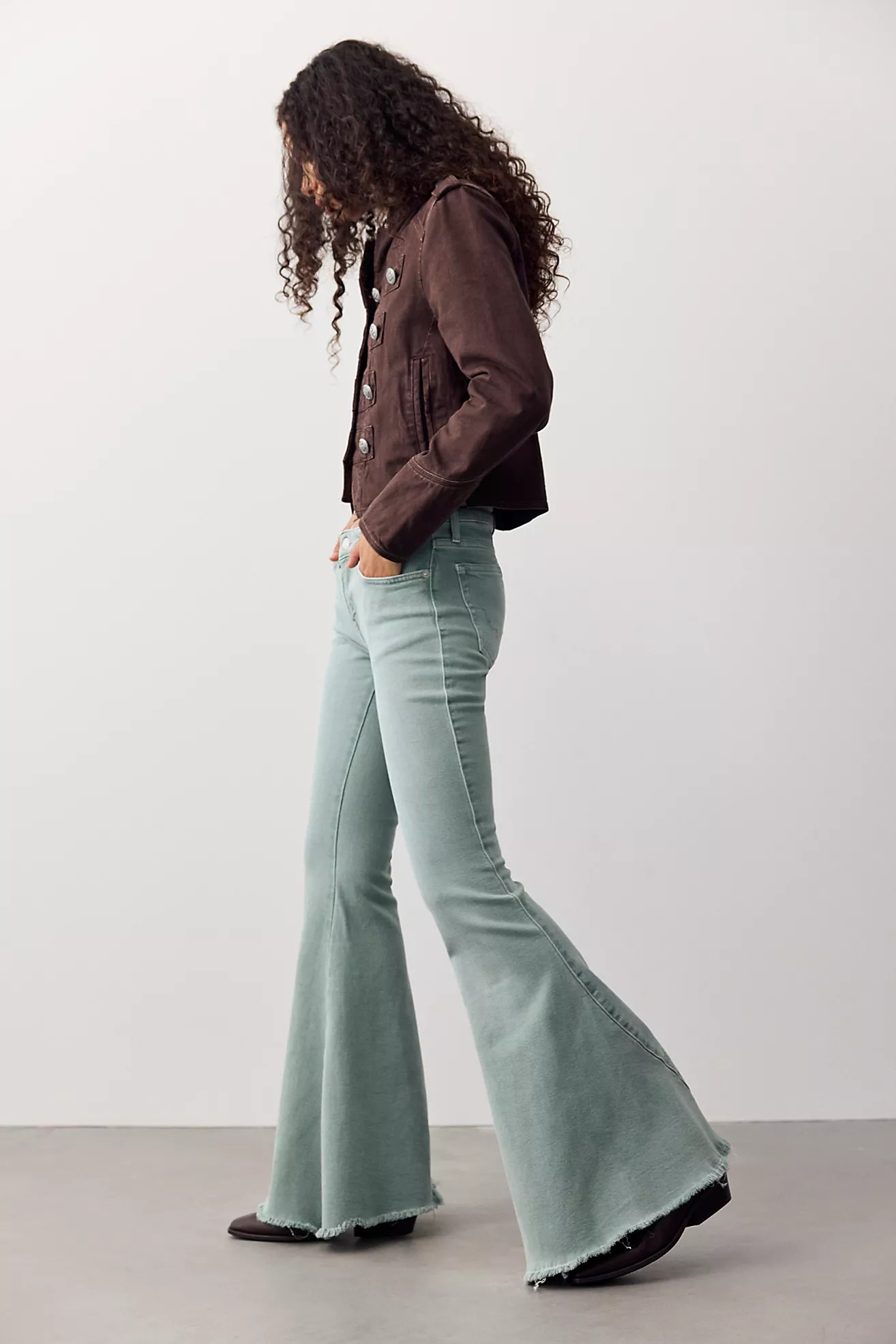 We The Free Emre Low-Rise Flare Jeans | Free People (Global - UK&FR Excluded)
