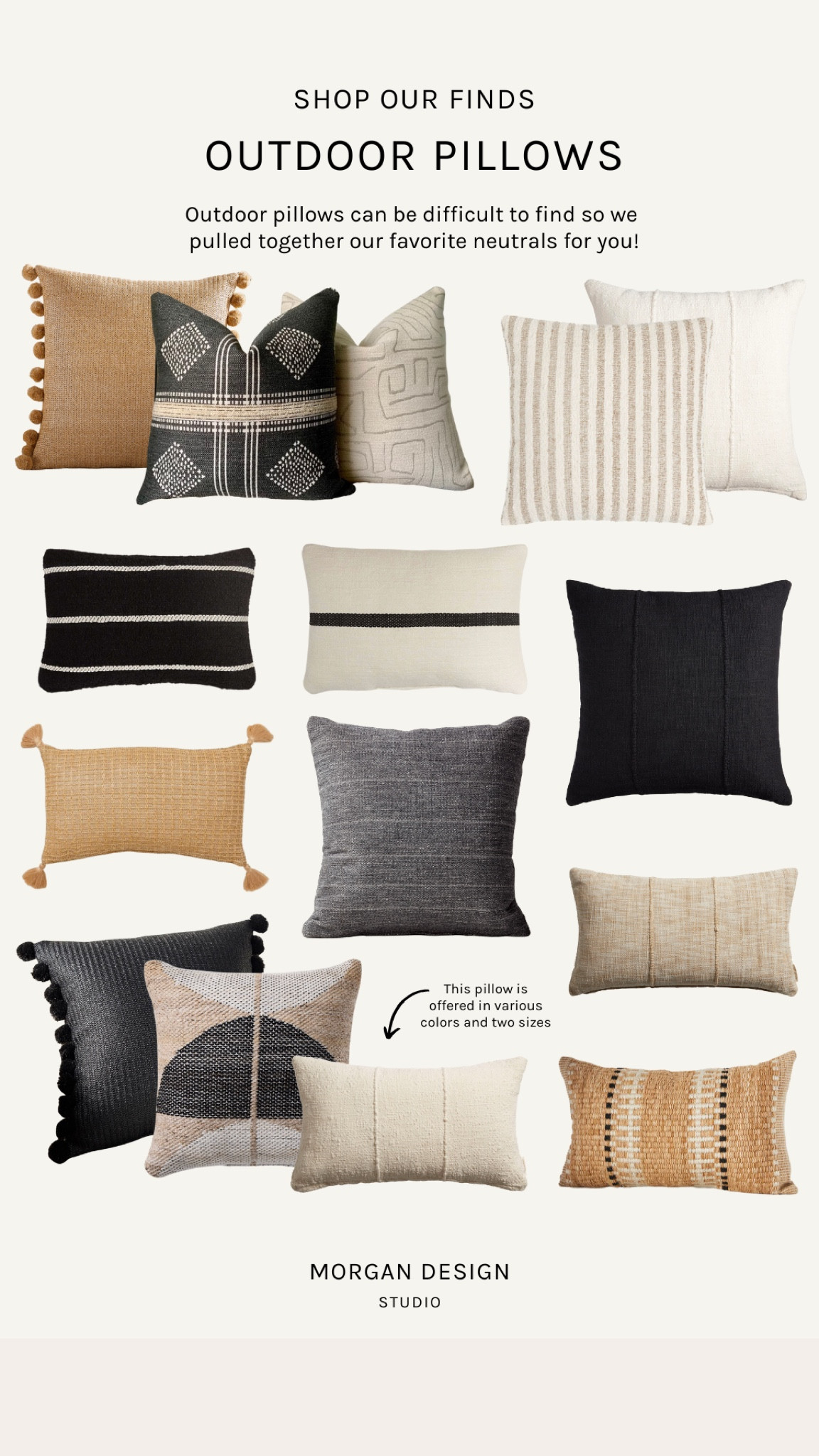 Cute outdoor pillows can be difficult to find so we pulled together our favorite neutrals for you! 🌾
Some of them are on super sale so be sure to snag them while they’re available !

#LTKSeasonal #LTKsalealert #LTKhome