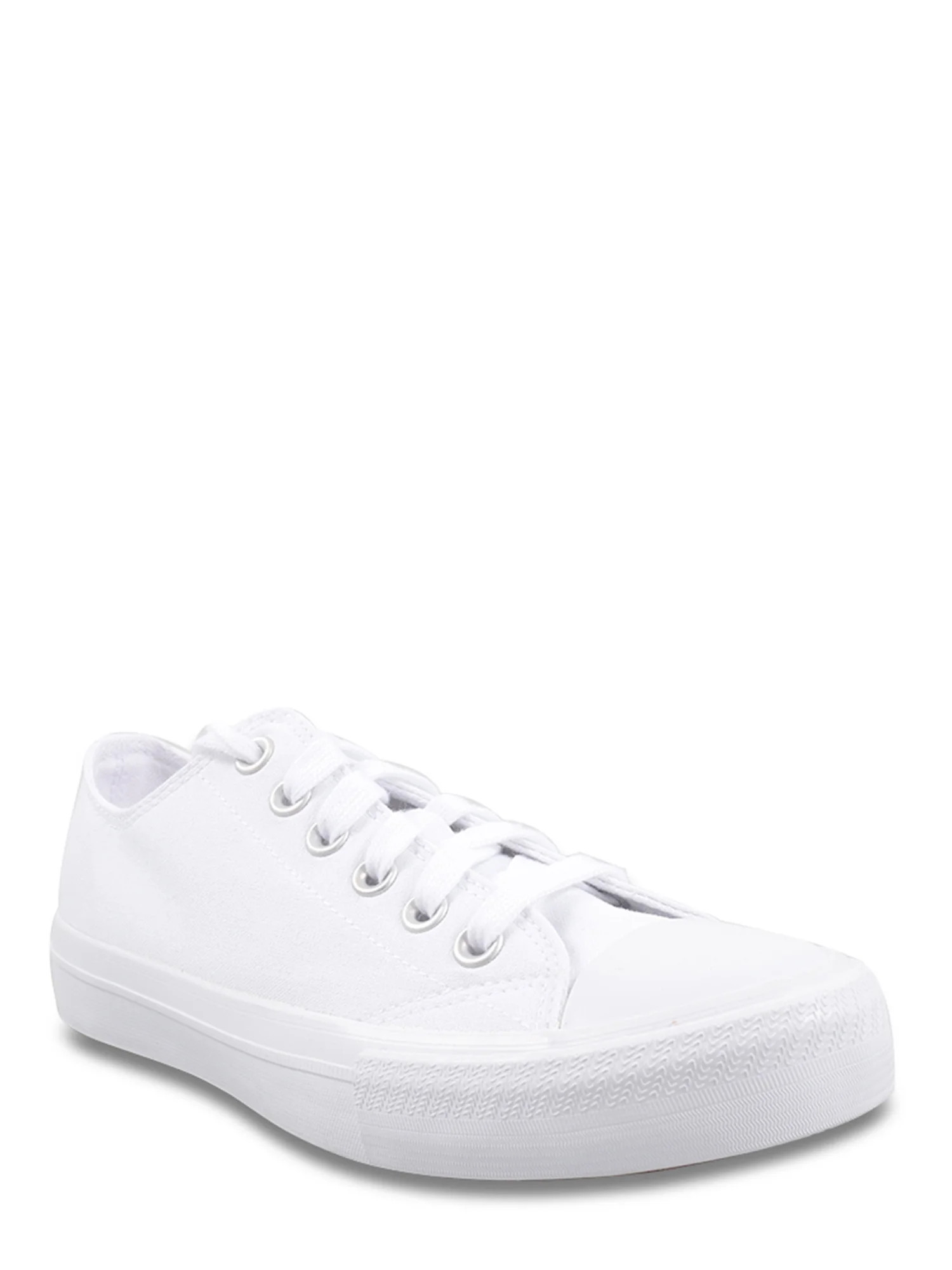 No Boundaries Women's Classic Lace Up Sneaker | Walmart (US)