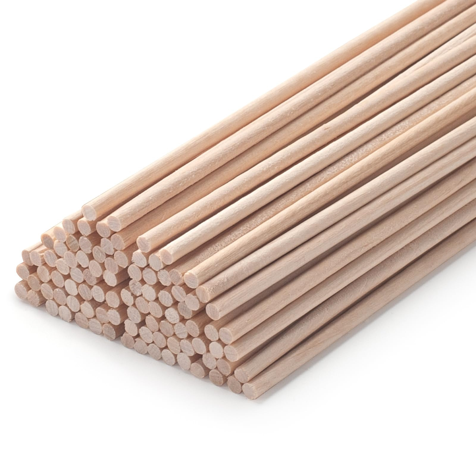 Coowayze 200 PCS 1/8" x 6" Birch Wood Dowel Rods for Crafting, Tiered Cake Dowels, Small Unfinish... | Amazon (CA)