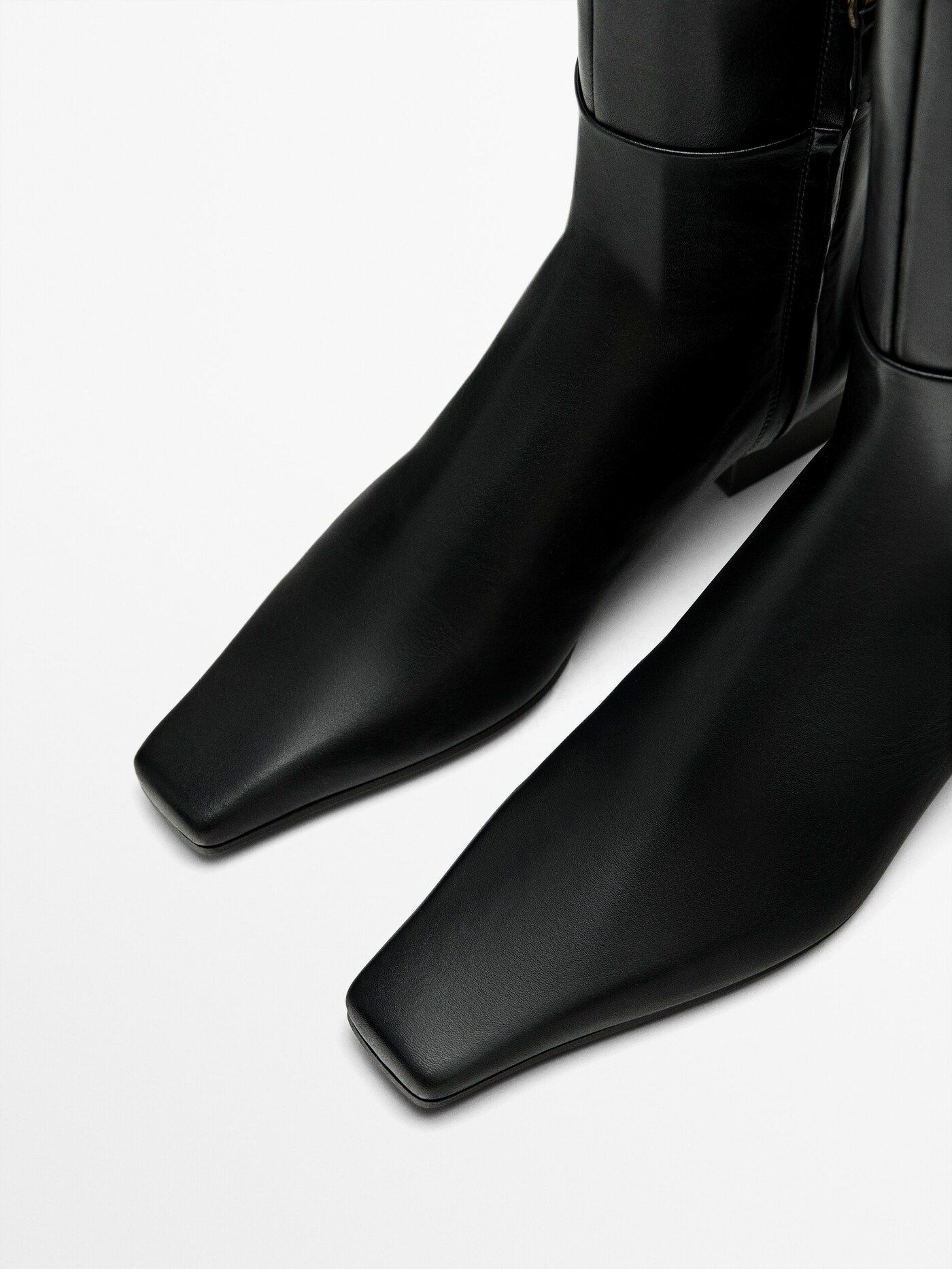 Square toe boots | Massimo Dutti UK