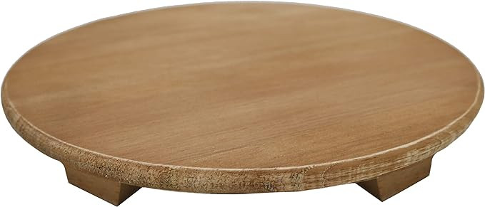 Sweet Water Decor Natural Pedestal Stand for Home | Kitchen and Bathroom Dispenser Holder | Count... | Amazon (US)