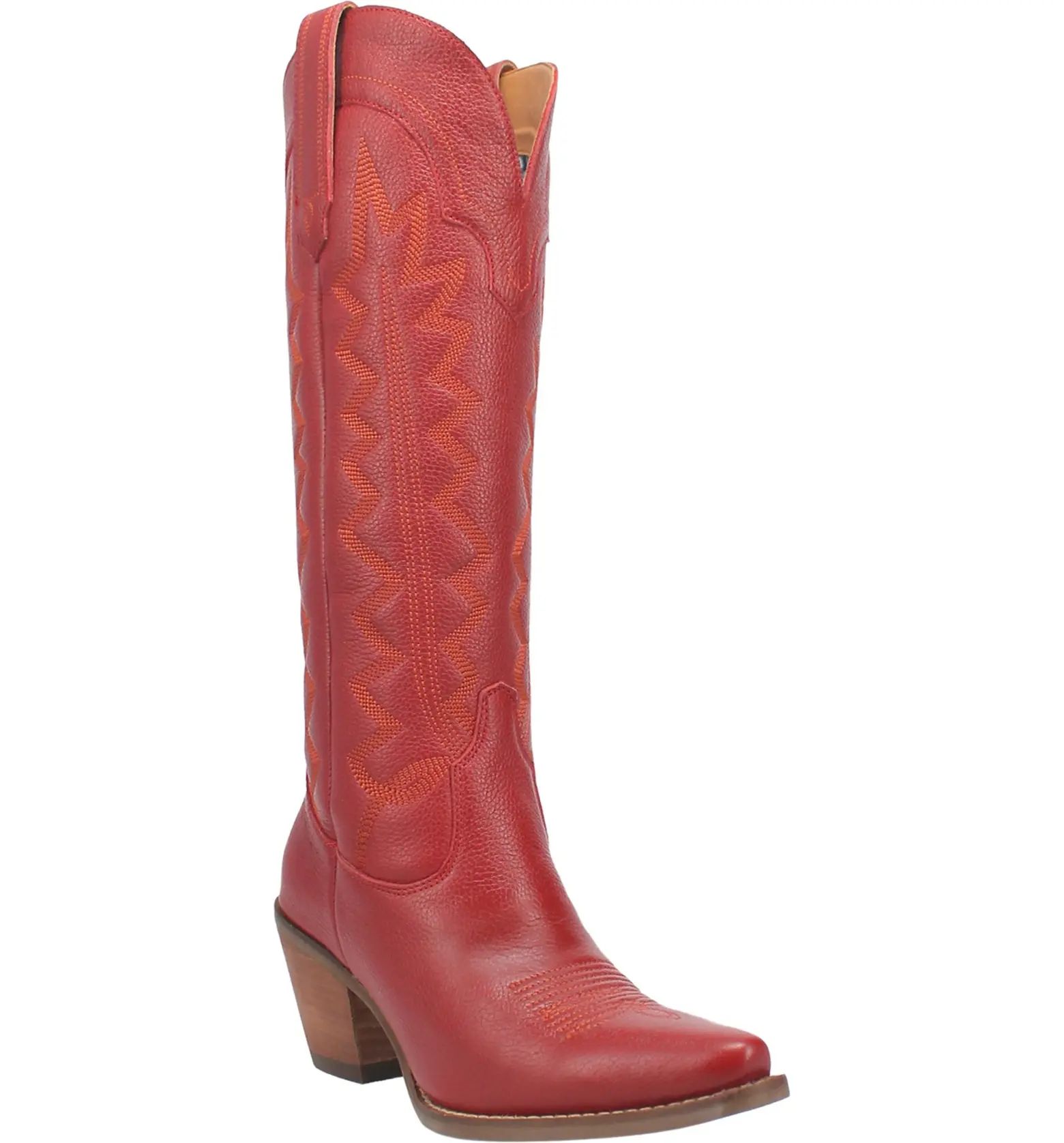 Knee High Western Boot (Women) | Nordstrom