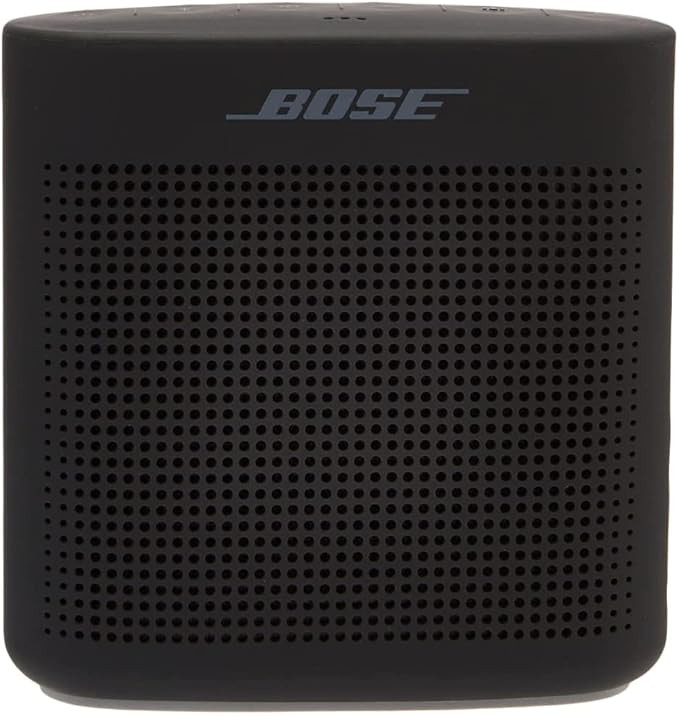 Bose SoundLink Color II: Portable Bluetooth, Wireless Speaker with Microphone- Soft Black | Amazon (US)