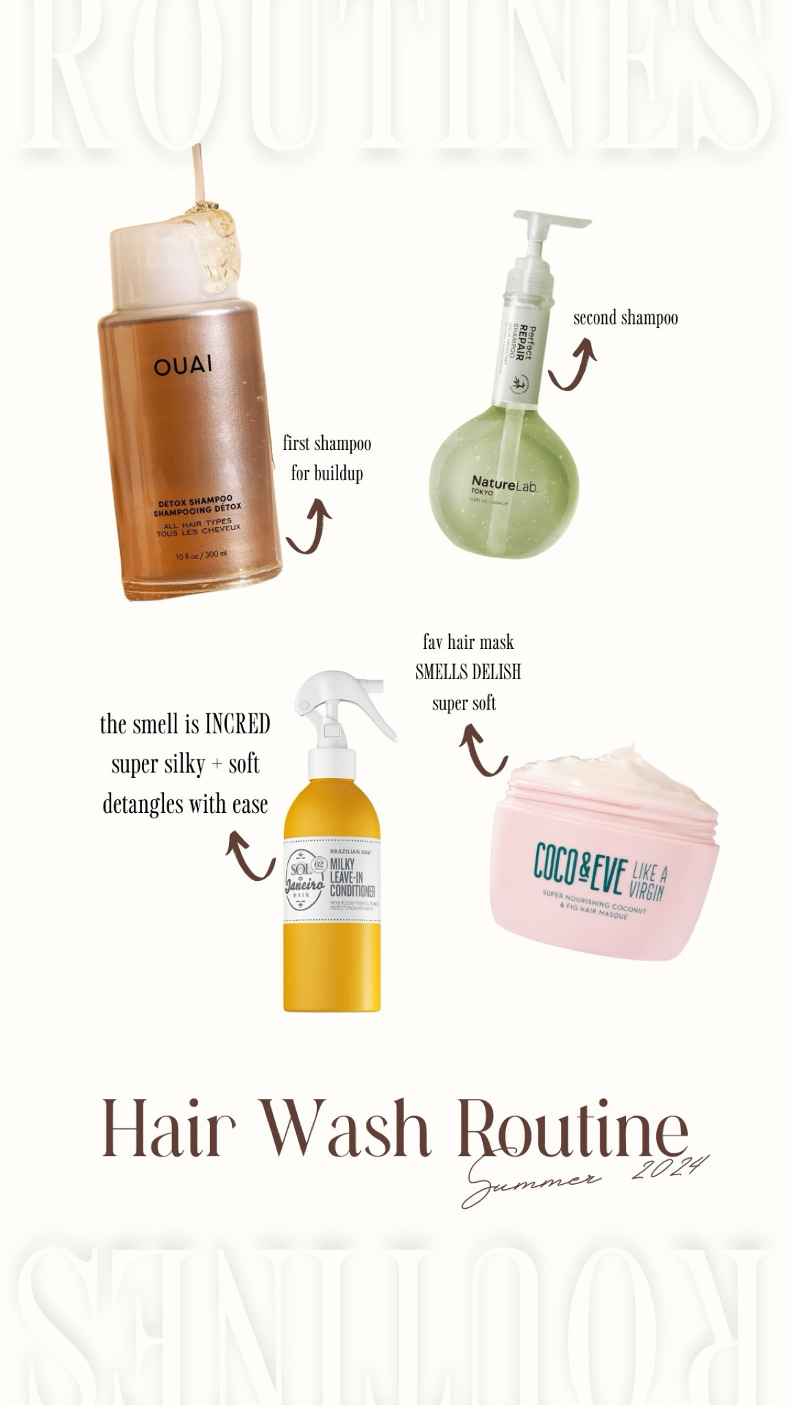 Hair wash routine

Hair wash day, favorite hair wash products

#LTKMidsize #LTKFindsUnder50 #LTKBeauty