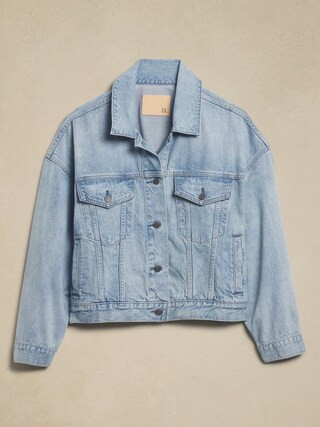 The 90s Denim Trucker Jacket | Banana Republic (CA)