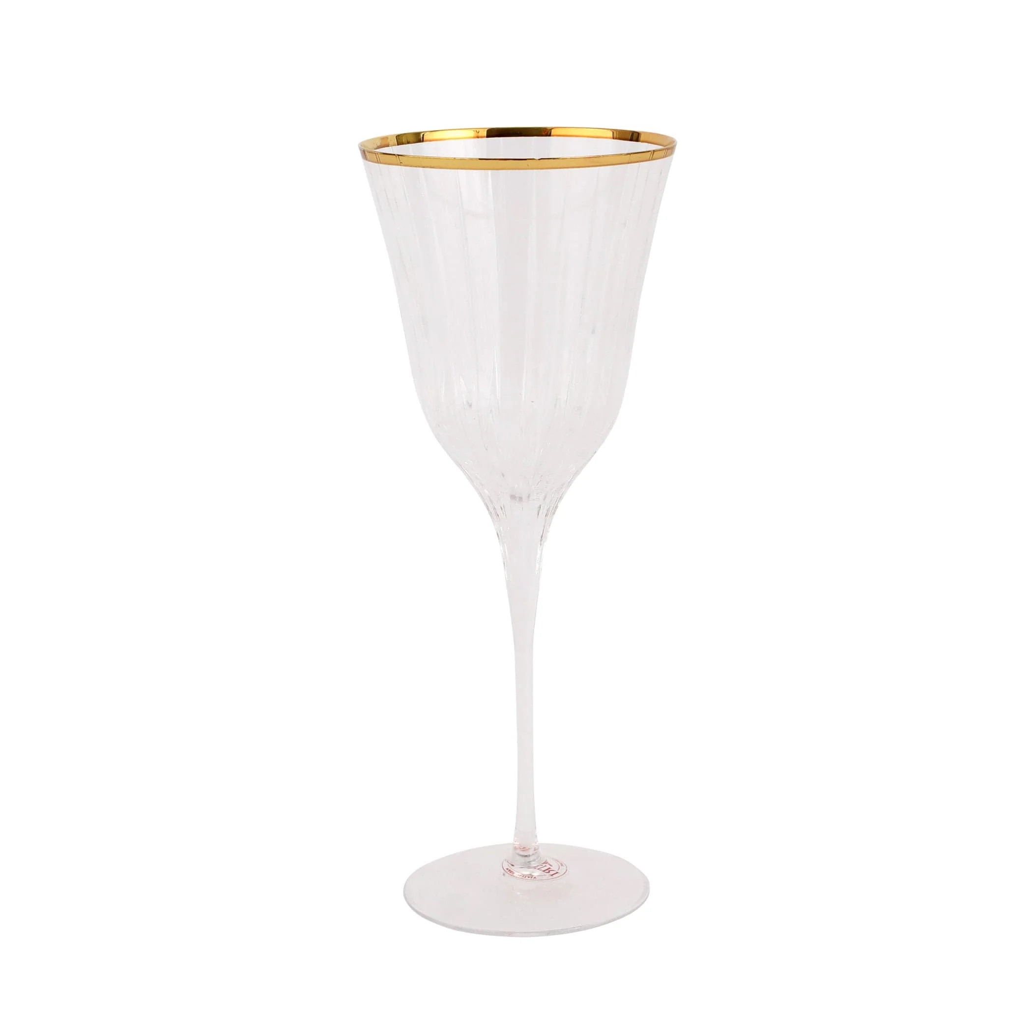 Natalia Gold Water Glass | VIETRI