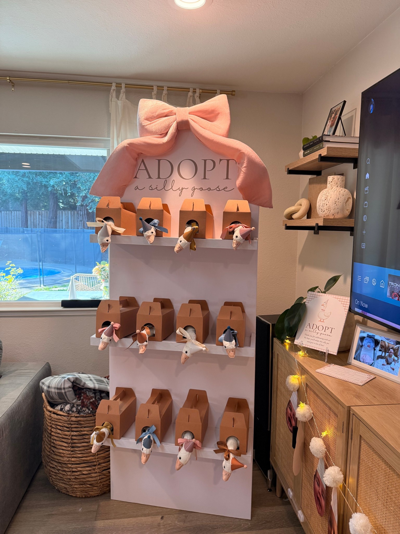 Adopt a silly goose 
ONE Silly Goose 
First birthday party 
Party favors 

#LTKBaby #LTKKids #LTKmomlife