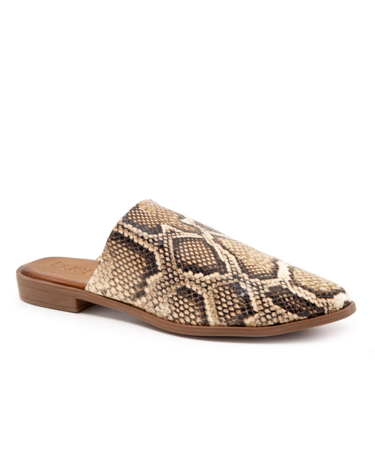 Bueno Bambi Flat - Beige snake | Macy's