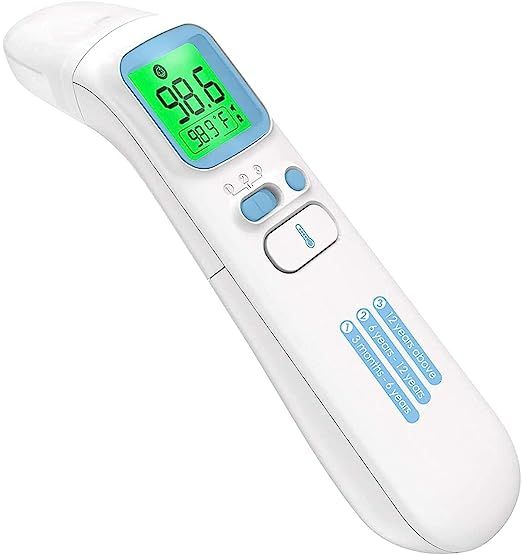 GoodBaby Touchless Thermometer for Adults,Forehead and Ear Thermometer for Fever,Infrared Magneti... | Amazon (US)