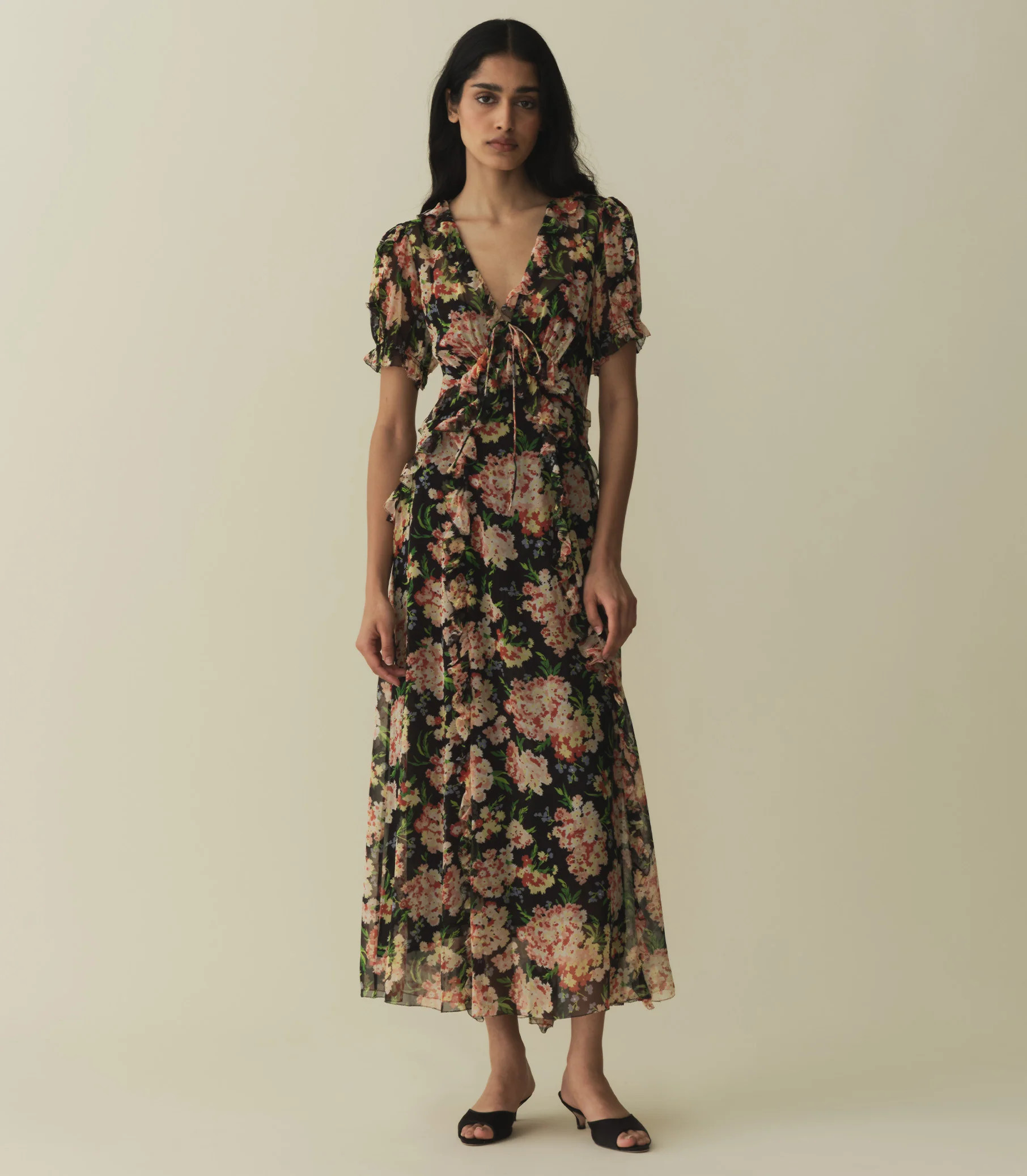 Elisabeth Dress - Meadow Mirage | DÔEN | DOEN