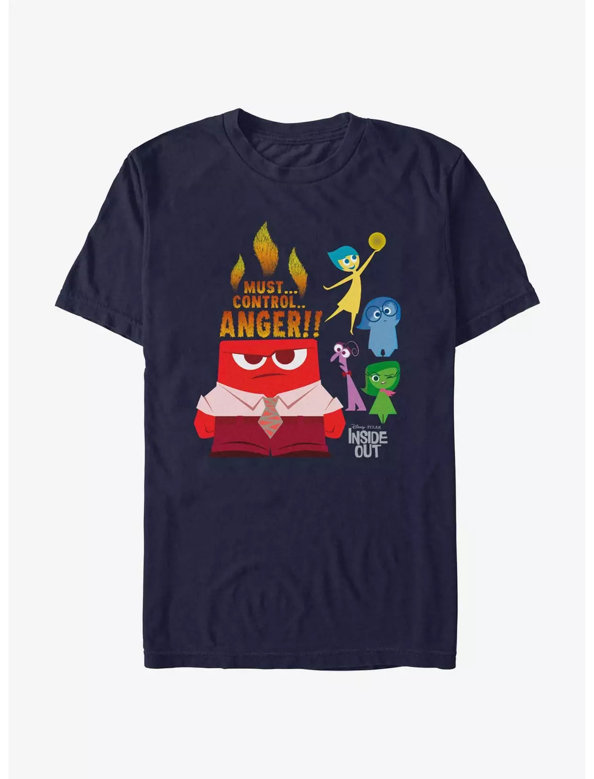 Disney Pixar Inside Out 2 Anger Control T-Shirt | BoxLunch