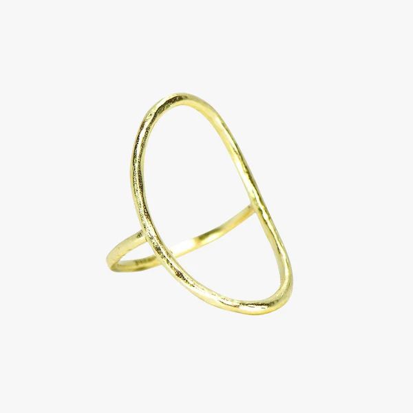 Oval Open Ring - Pura Vida Bracelets | Pura Vida Bracelets