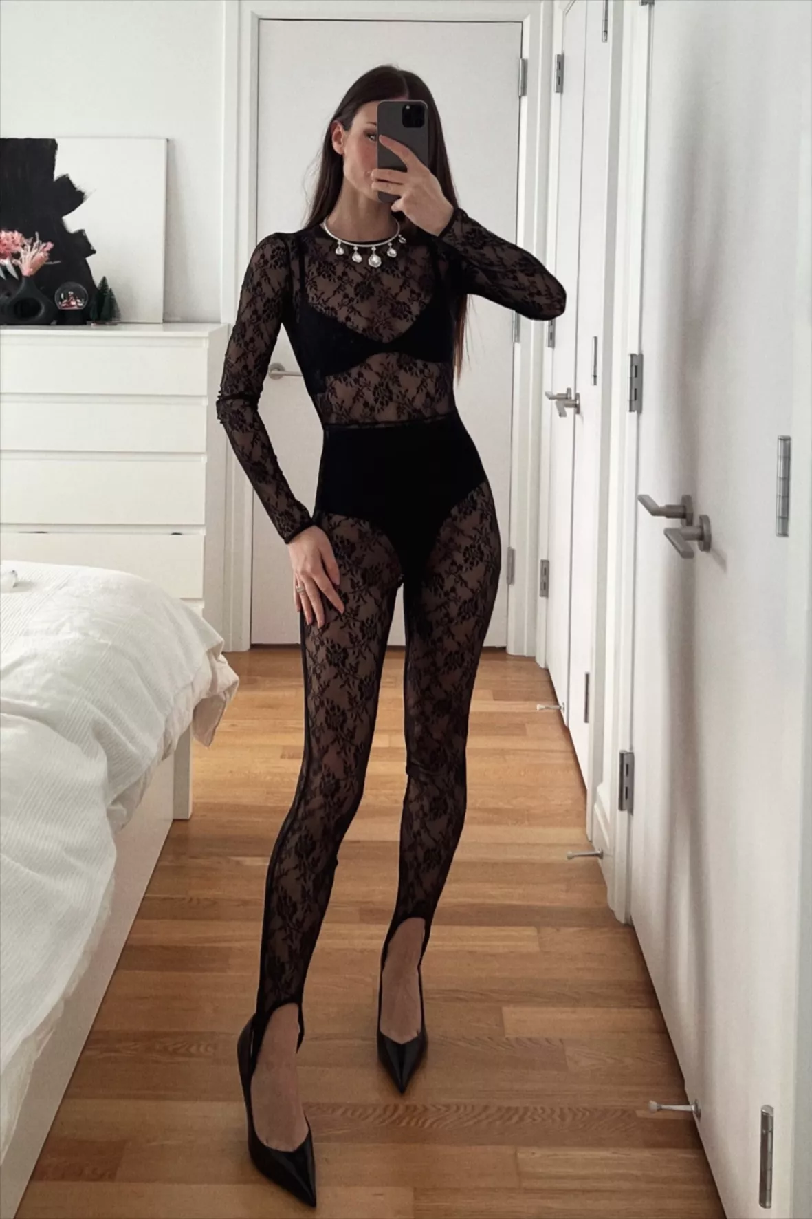 Sculpting Lace Shapewear Bodysuit curated on LTK