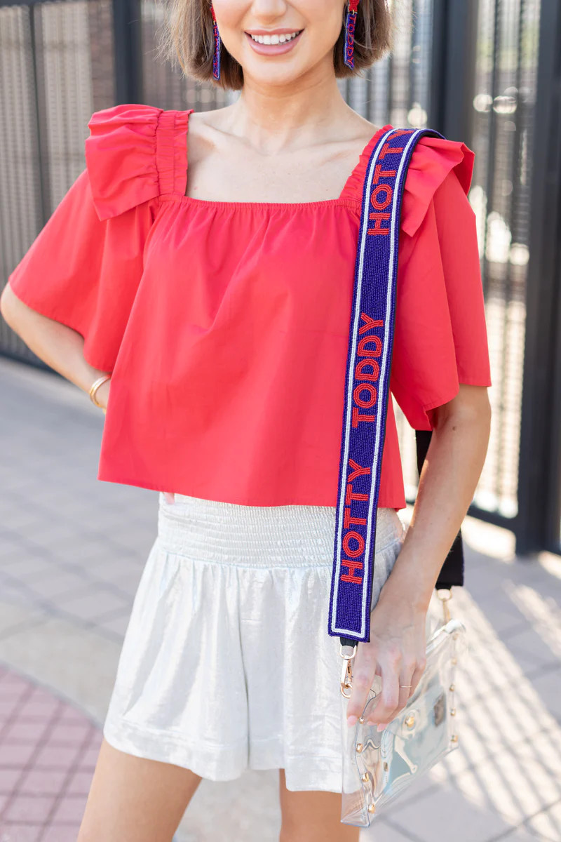 Wendy Top- Red | Avara