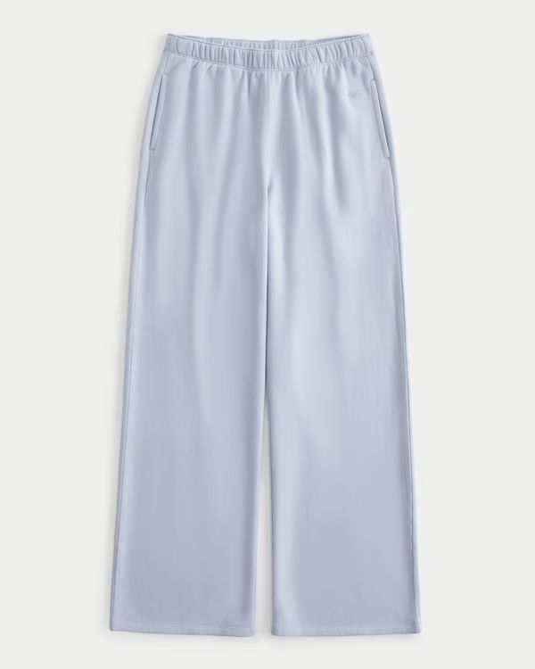 Hollister Feel Good Fleece Wide-Leg Pants | Hollister (US)