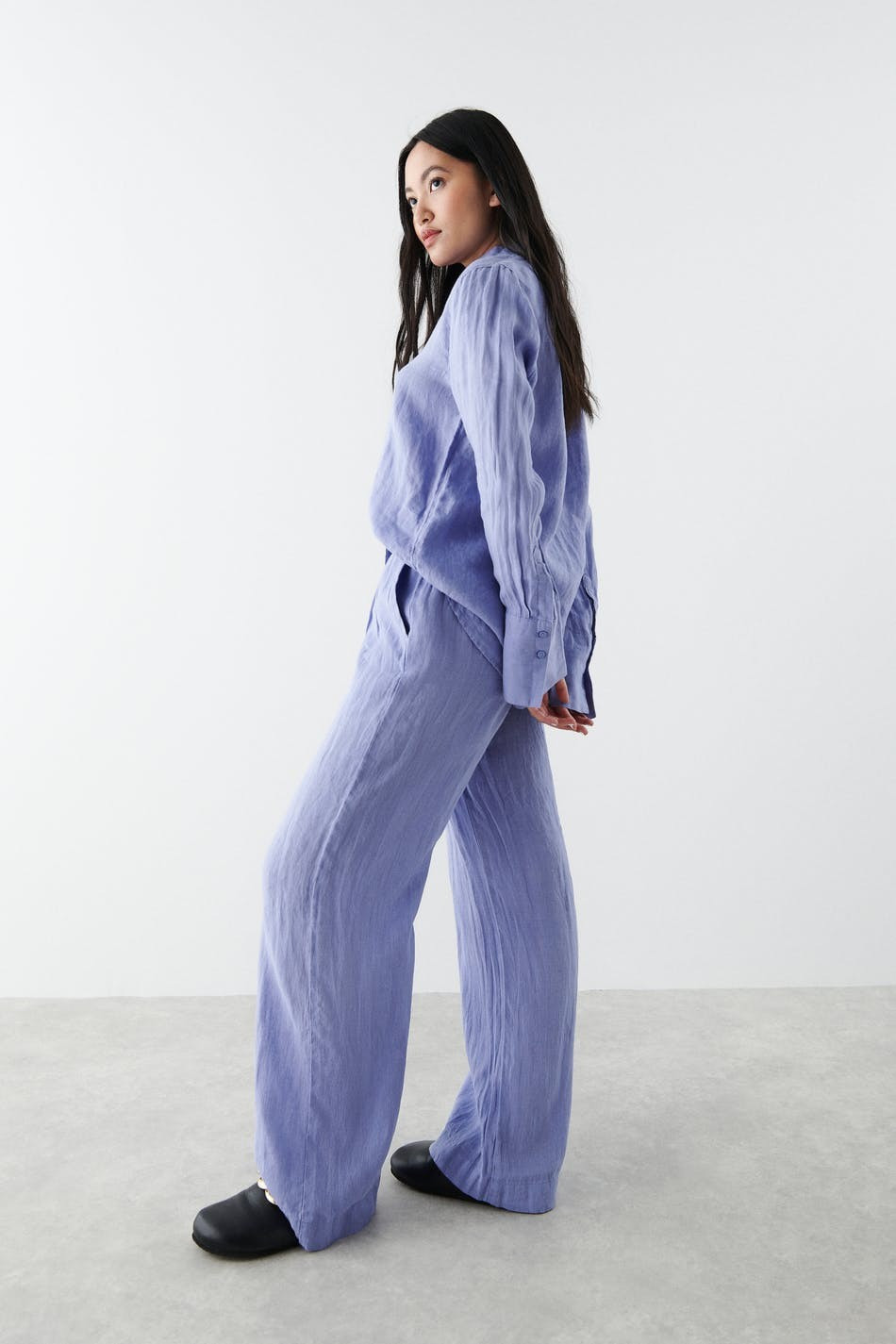 Denise linen trousers - Gina Tricot | Gina Tricot SE