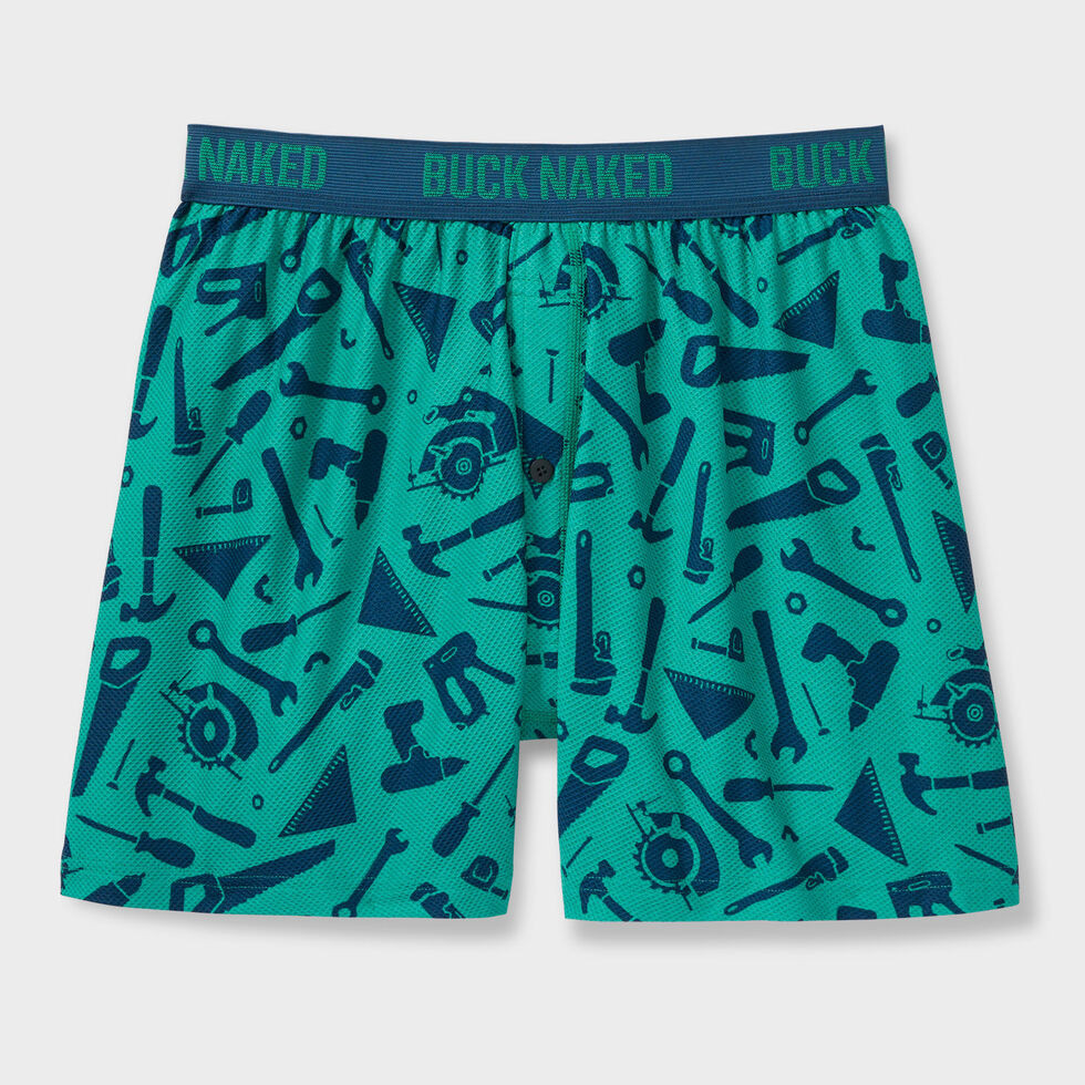 Men's Buck Naked Pattern Boxers | Duluth Trading Co.
