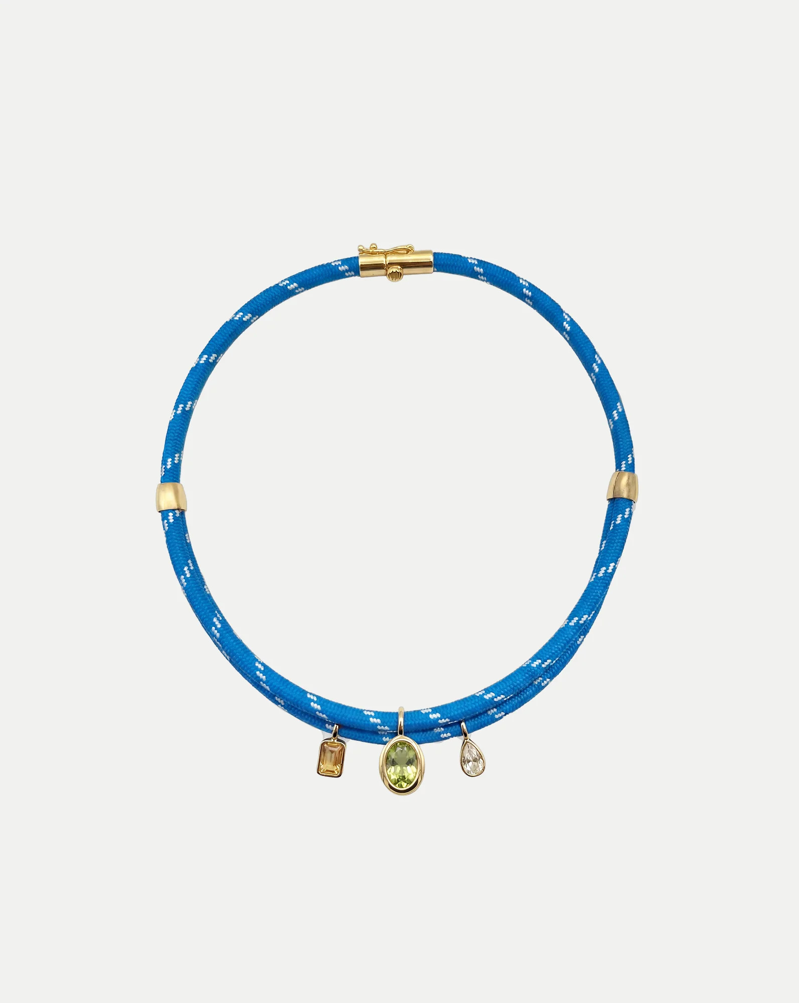 Paracord Charm Necklace in Light Blue | Veronica Beard | Veronica Beard