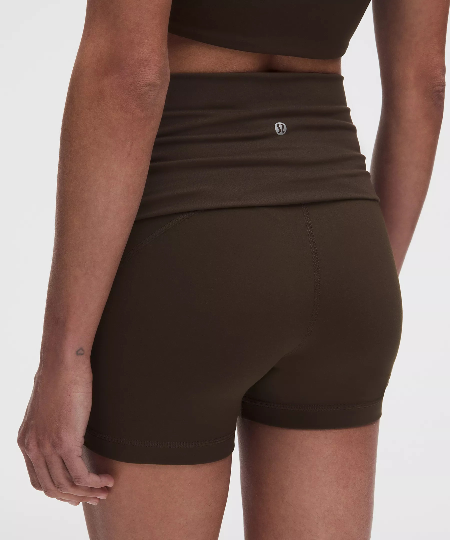 Groove Foldover Mid-Rise Short 4" | Lululemon (US)