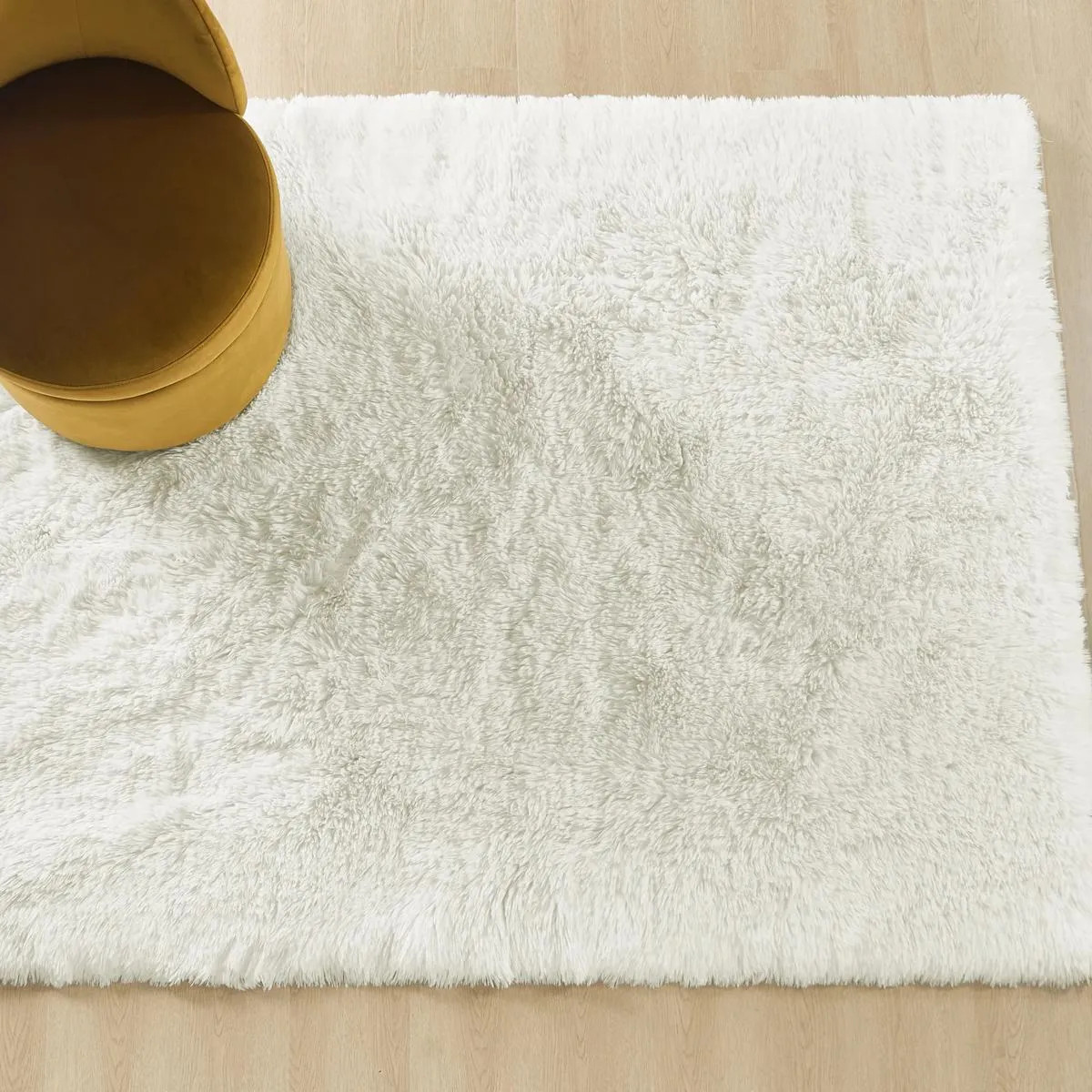 Lustre Shag Rug - Ivory | Z Gallerie