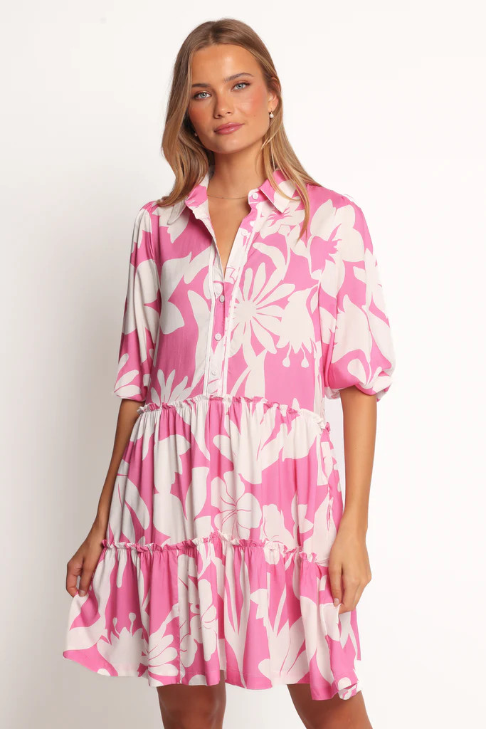 Galatea Mini Dress - Nola Print | Petal & Pup (US)