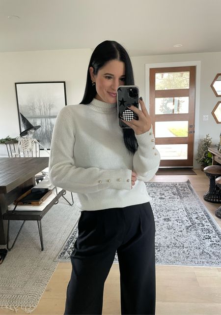A sweater so nice you buy it in 4 colors! I’m wearing the size medium but could have gone with my usual size small.

Only $28 and the sleeve details are stunning!

I linked my wide leg pants and a couple other options.

#walmartfashion #walmartpartner @walmartfashion

Walmart, Walmart finds, Walmart fashion, holiday outfit

#LTKsalealert #LTKstyletip #LTKHoliday