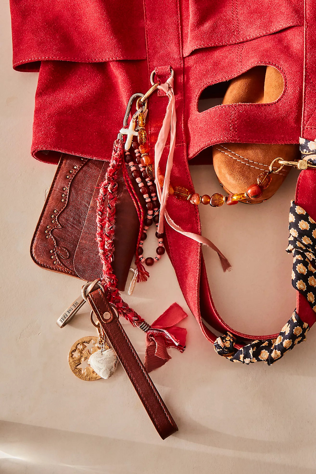 Beaded Bandana Bag Charm | Free People (Global - UK&FR Excluded)