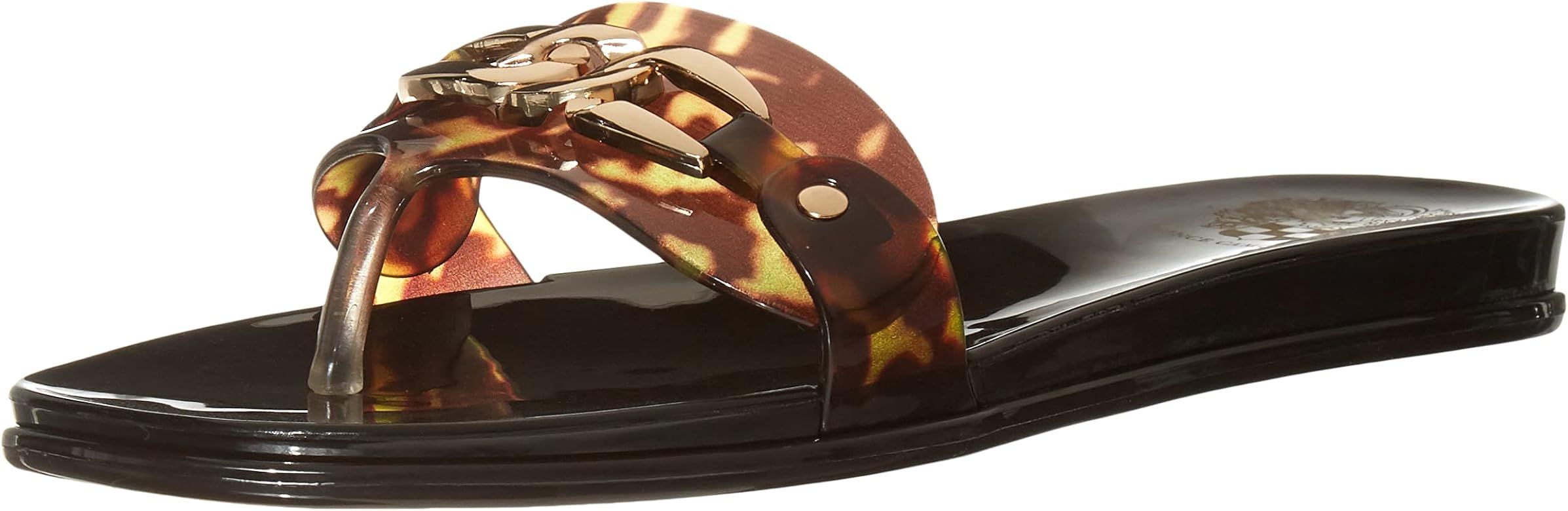 Vince Camuto Women's Evolet Jelly Thong Flip-Flop | Amazon (US)