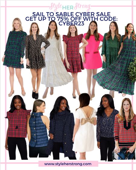 Get up to 75% off sitewide at Sail to Sable with code: CYBER23 including gorgeous holiday outfits, holiday dresses, New Year’s Eve dresses 

#LTKHoliday #LTKsalealert #LTKCyberWeek
