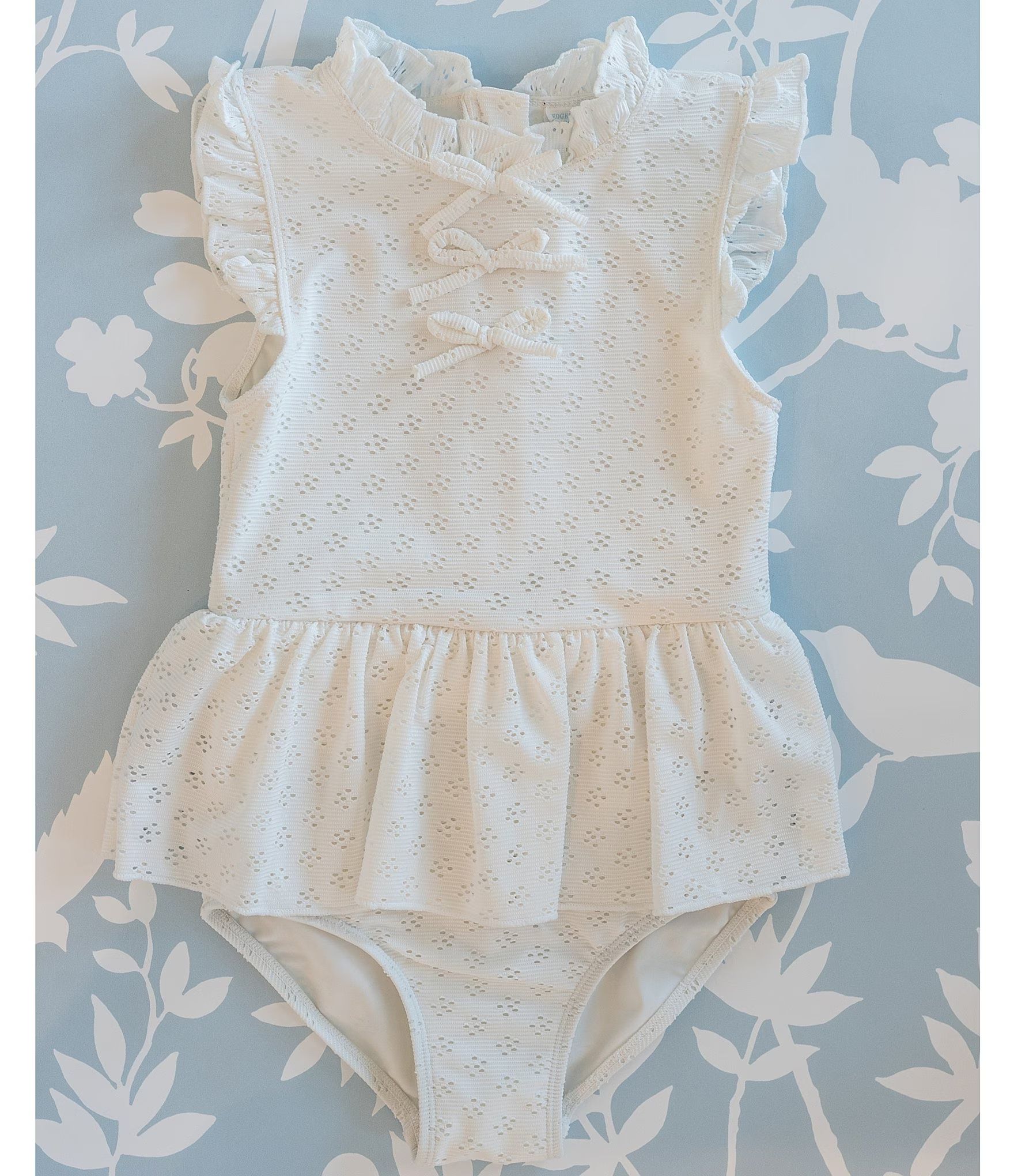 x The Broke Brooke Baby Girls Newborn-24 Months Elle Eyelet One Piece Swimsuit | Dillard's