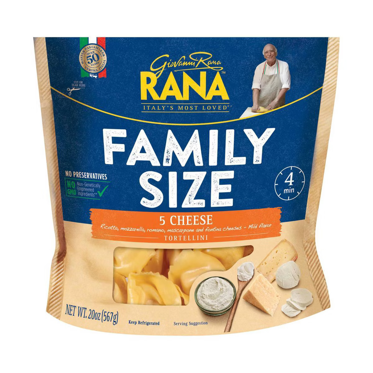 Rana 5 Cheese Tortellini - 20oz | Target