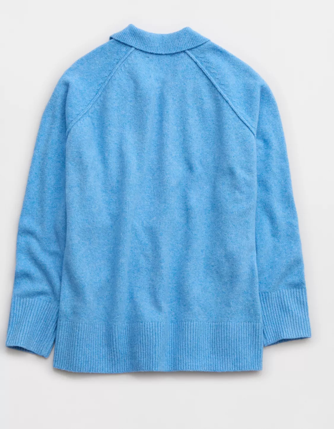 Aerie Unreal Polo Sweater | Aerie