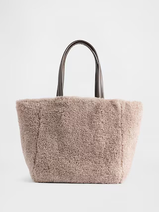 Faux-Fur Tote Bag | Gap Factory
