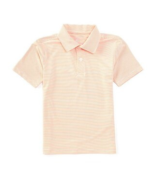 Class Club Little Boys Short Sleeve Synthetic Micro Stripe Polo | Dillard's | Dillard's